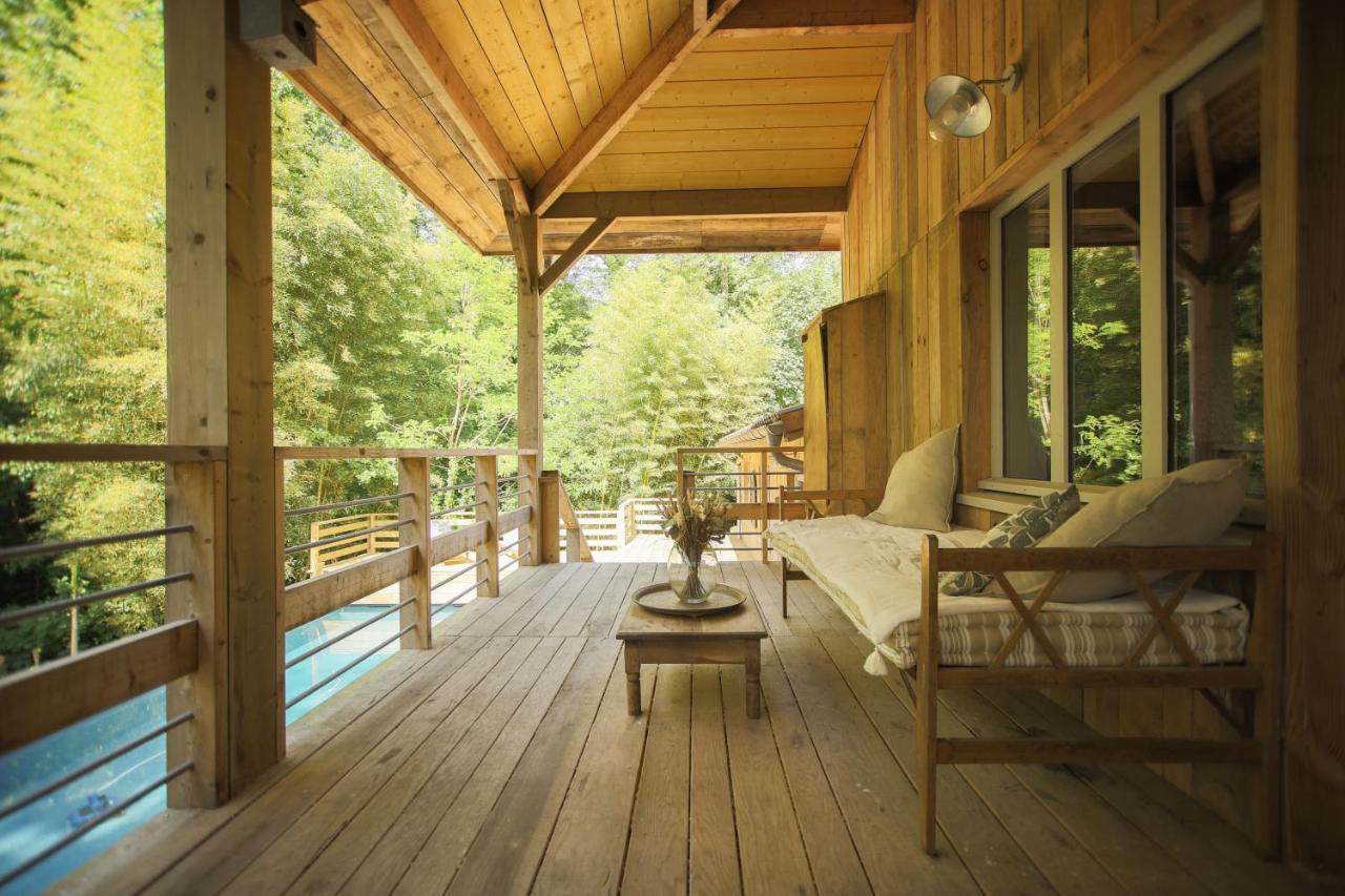 La Cabane Du Moulin Saubion Exterior foto